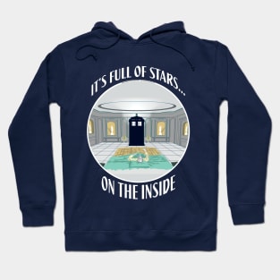 IT'S FULL OF STARS ON THE INSIDE A DOCTOR WHO / 2001 A SPACE ODISSEY Hoodie